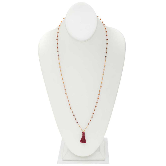 Retired - Garnet Ombre Necklace
