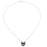 Grey Kitty Cat Necklace