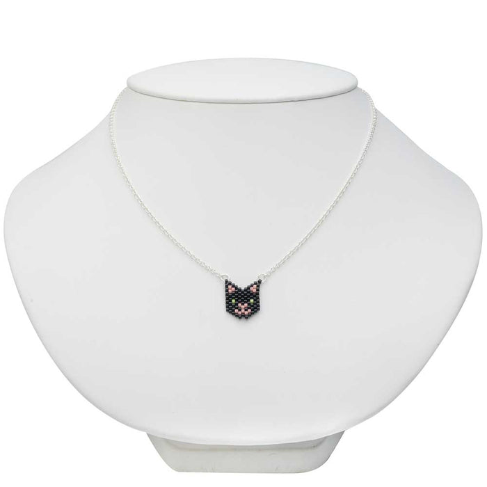 Little Black Cat Necklace