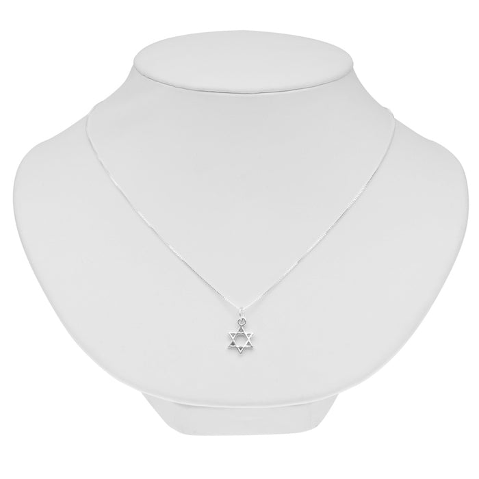 Retired - Sterling Silver Star of David Necklace