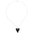 Retired - Old Flame Necklace in Jet