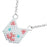 Fluffy White Kitty Cat Necklace