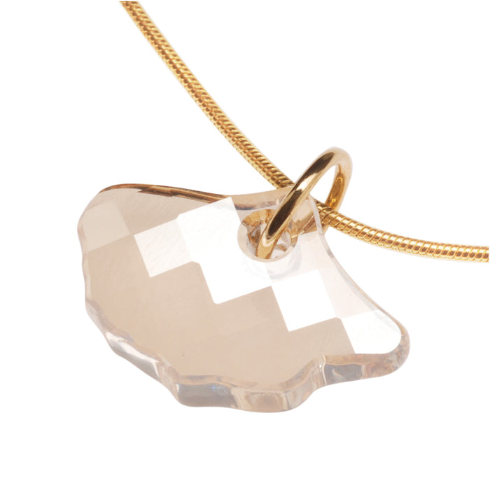 Retired - Gorgeous Ginko in Golden Shadow Necklace