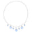 Retired - Blue Chalcedony Briolette Necklace