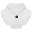 Retired - Ruby Gemstone and Pearl Necklace