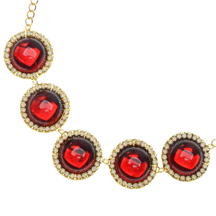 Retired - Holiday Elegance Necklace in Ruby