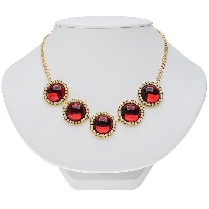 Retired - Holiday Elegance Necklace in Ruby