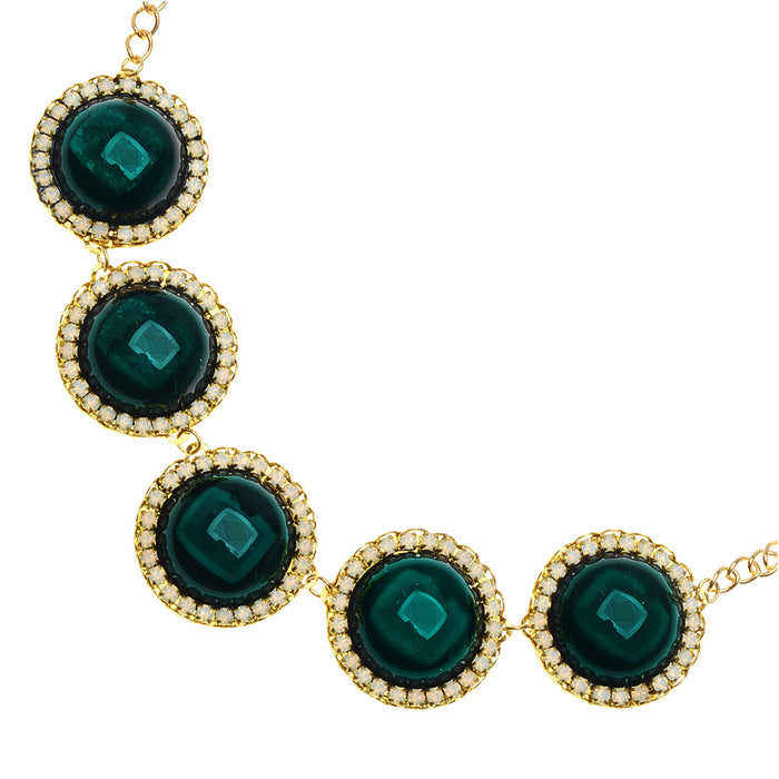 Retired - Holiday Elegance Necklace in Emerald