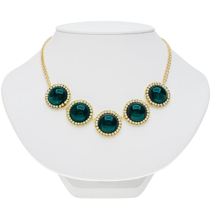 Retired - Holiday Elegance Necklace in Emerald