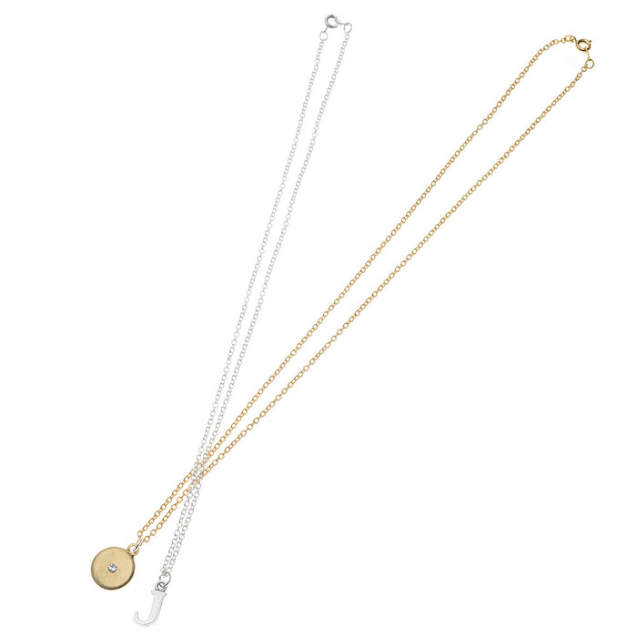 Retired - Layered Initial Necklace Set