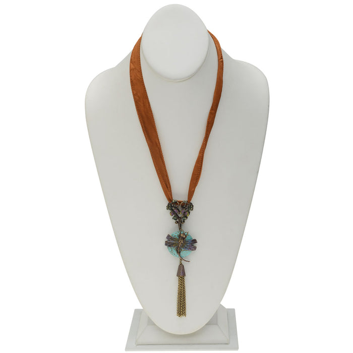 Retired - Dragonfly in the Garden Necklace