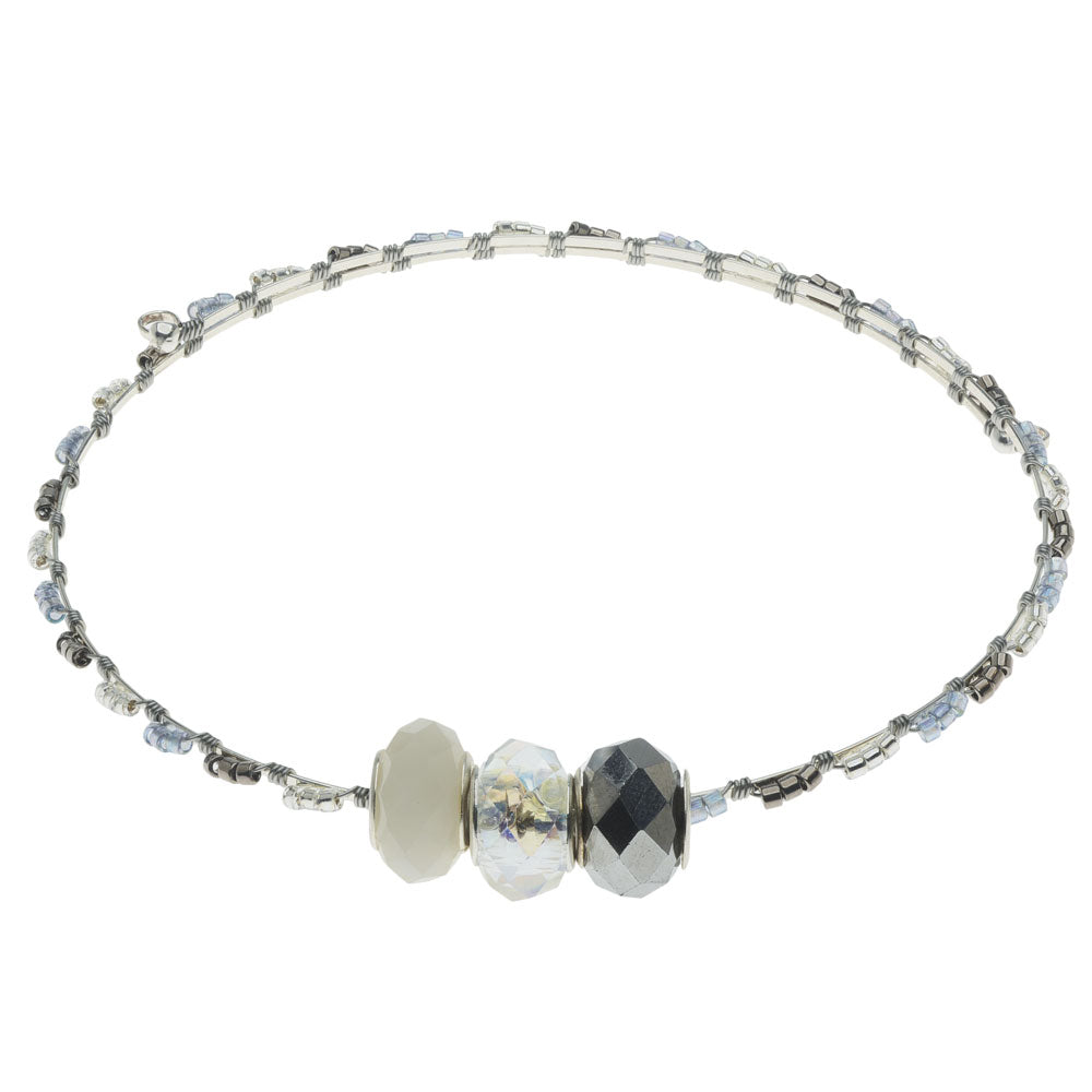 Retired - Ice Crystal Memory Wire Choker