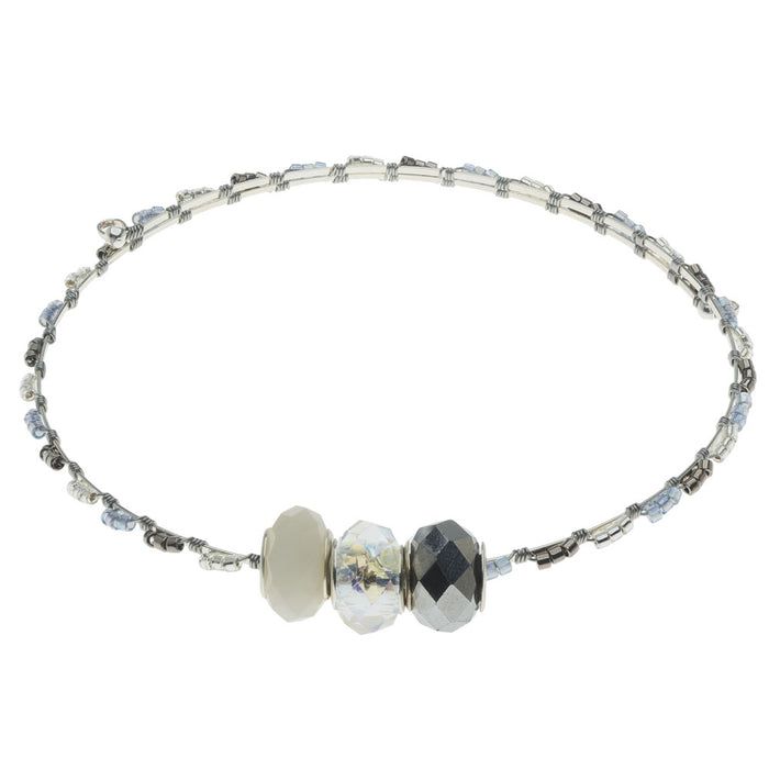 Retired - Ice Crystal Memory Wire Choker