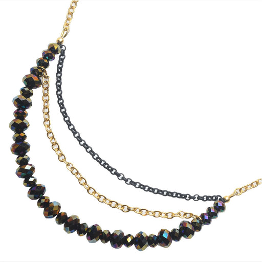 Retired - Midnight Gold Necklace