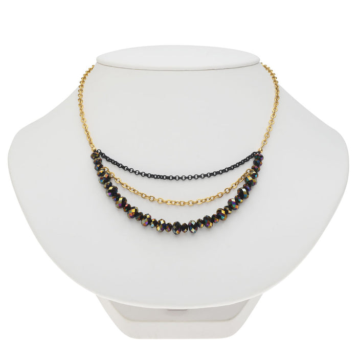 Retired - Midnight Gold Necklace