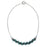 Retired - Teal Twirl Necklace