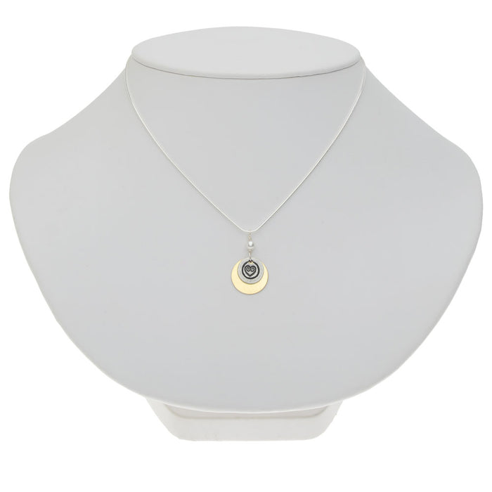 Retired - Sweetheart Scroll Necklace