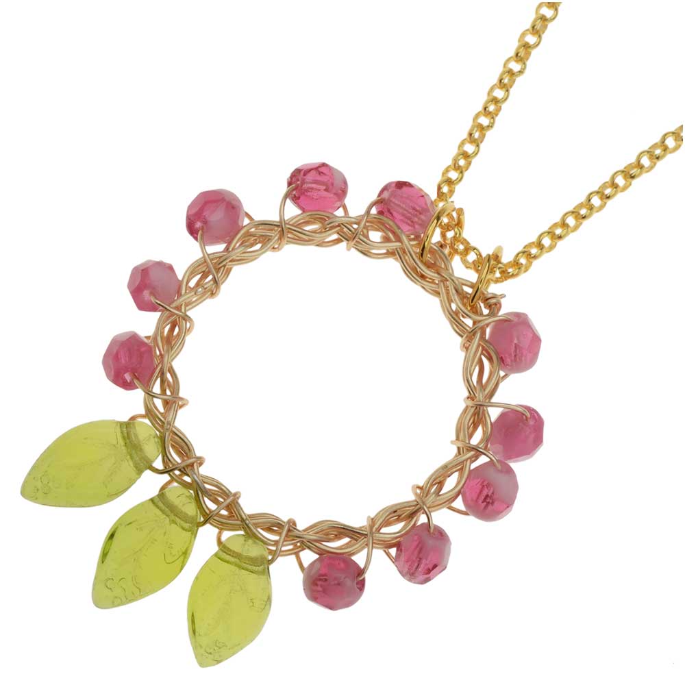 Retired - Watermelon Vine Necklace