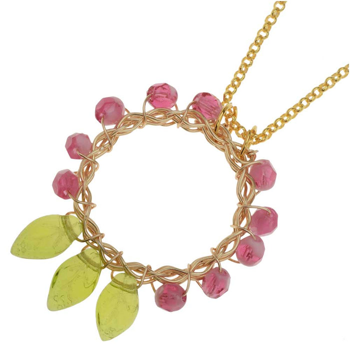 Retired - Watermelon Vine Necklace