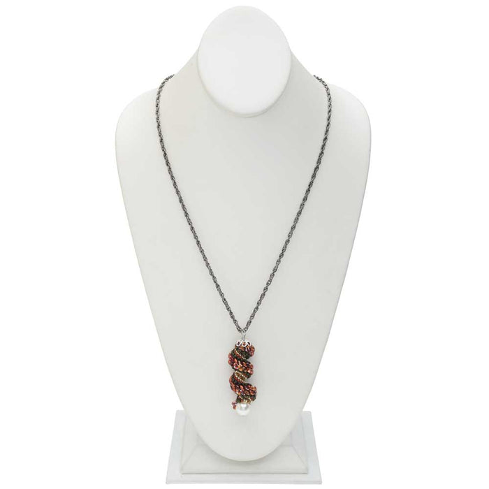 Retired - Cornucopia Swirl Necklace