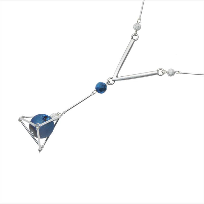 Retired - Geometric Geode Necklace