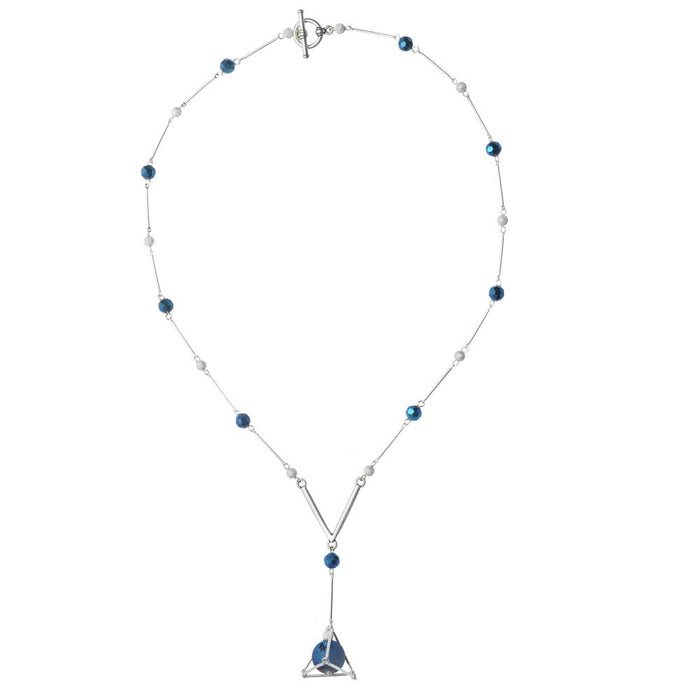 Retired - Geometric Geode Necklace