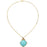 Howlite Caged Cabochon Necklace (Reboot)