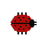 Retired - Ladybug Daisy Chain Necklace