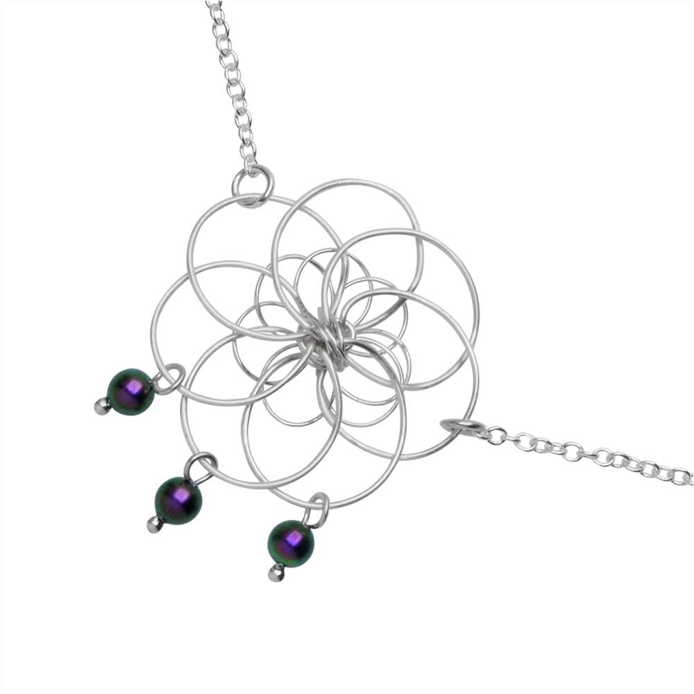 Retired - African Violet Necklace
