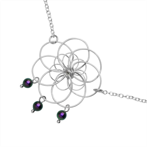 Retired - African Violet Necklace