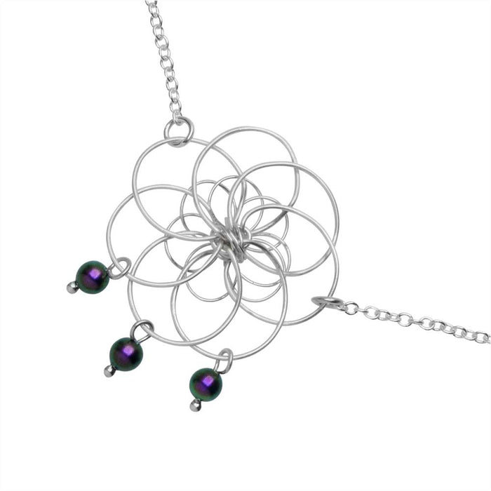 Retired - African Violet Necklace