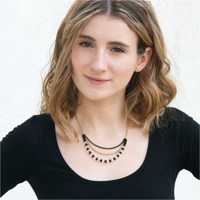 Retired - Noir et Blanc Necklace