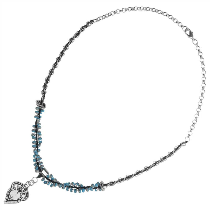 Retired - Mehndi Helix Necklace