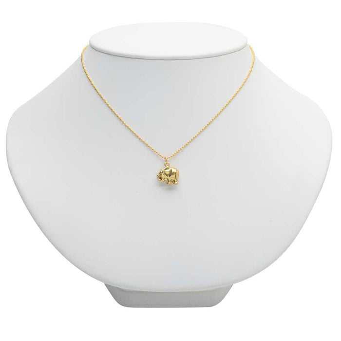 Retired - Golden Elephant Necklace