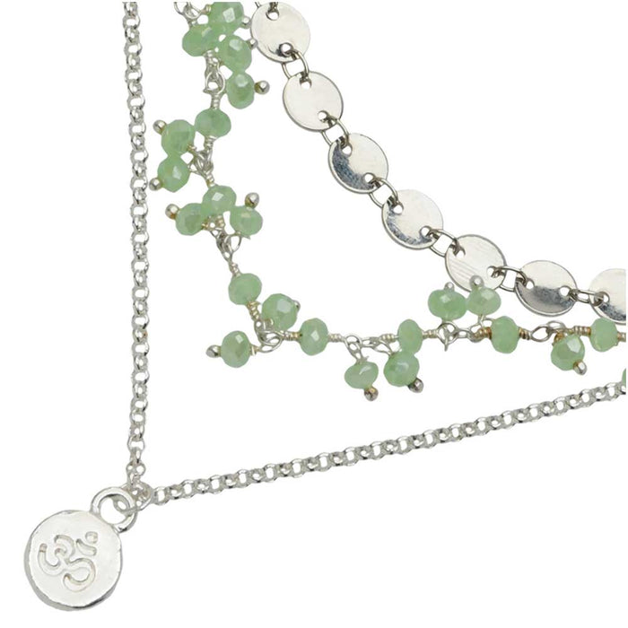 Retired - Emilia Layered Necklace in Silver