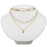 Emilia Layered Necklace in Gold