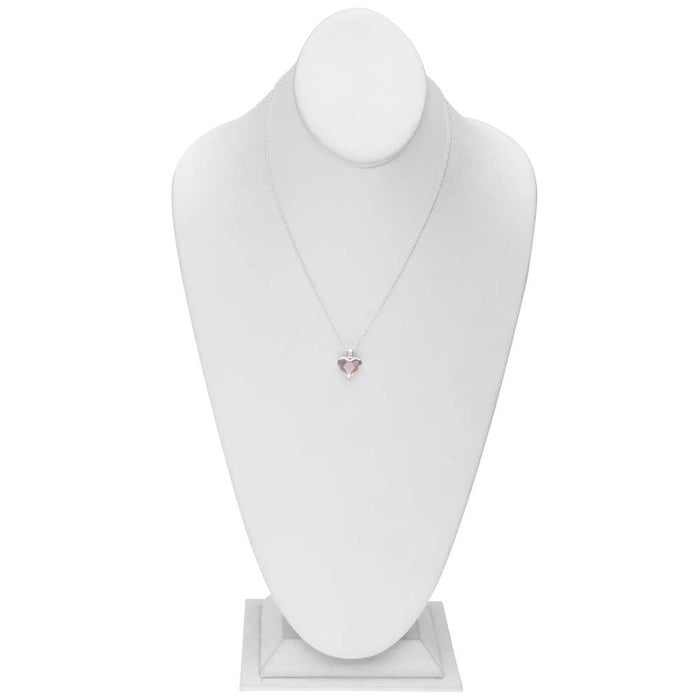 Retired - My Love Austrian Crystal Heart Necklace