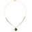 Retired - Emerald Isle Color Blocked Medallion Necklace