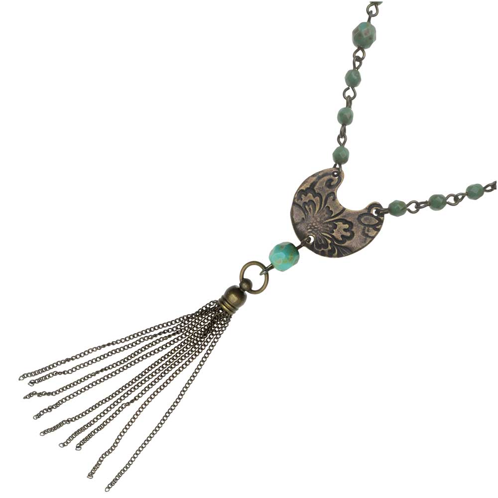 Retired - Flora Tassel Necklace
