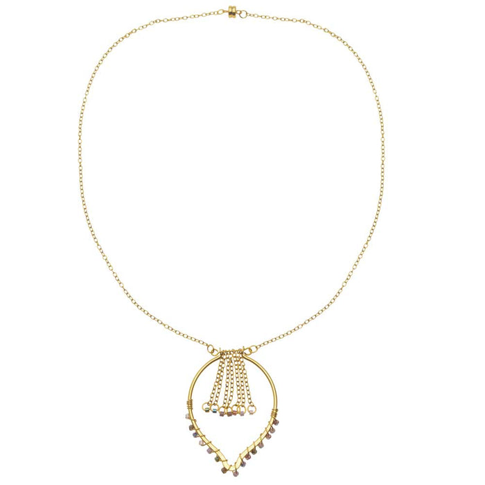 Alejandra Necklace in Gold