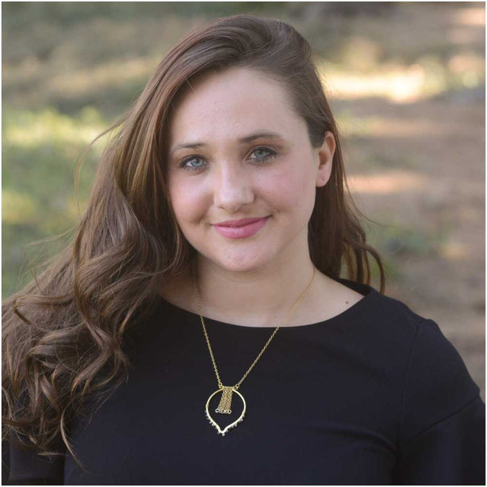Alejandra Necklace in Gold