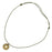 Asian Coin Necklace in Gold