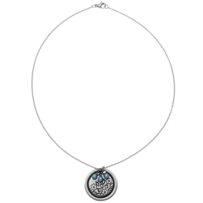 Retired - Floral Mandala Necklace