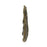 TierraCast Charm, Jardin Round 15mm, Brass Oxide Finish (1 Piece)