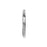 Nunn Design Charm, Rocky Mountain 20mm, Antiqued Silver (1 Piece)
