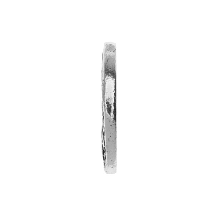 Nunn Design Charm, Rocky Mountain 20mm, Antiqued Silver (1 Piece)