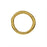 Nunn Design Open Frame, Large Organic Hoop, 21mm, Antiqued Gold (1 Piece)