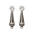 TierraCast Fine Silver Plated Pewter Grecian Column Charm 18mm (1 pcs)