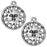 TierraCast Silver Plated Pewter Radiant Sunshire Charm 20mm (1)