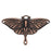 Pendant Link, Luna Moth 25.5x38.5mm, 1 Pendant, Antiqued Copper, By TierraCast